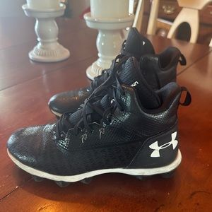 Under Armour Football Cleats Black 6.5